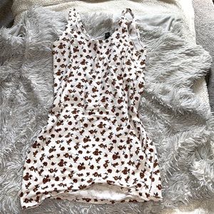 Floral mini dress